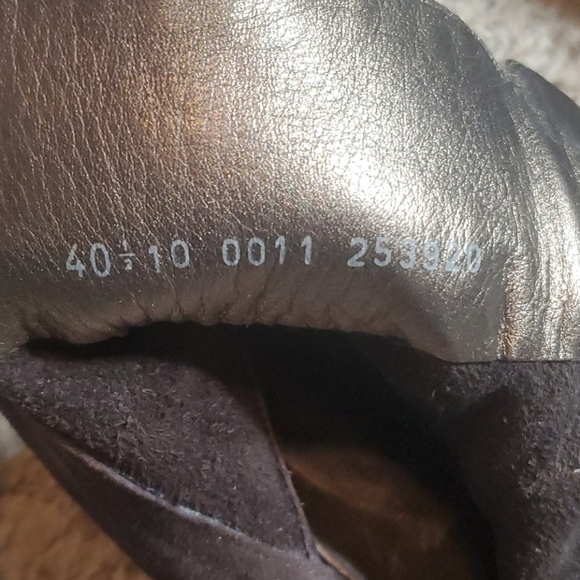 Arche Brown Suede Ankle Heeled Booties - Picture 8 of 9